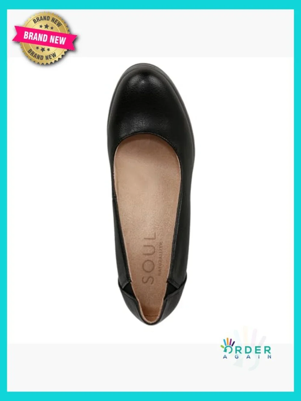 Women's Wedge Heels Comfy Casual Closed Toe Memory Foam Arch Support